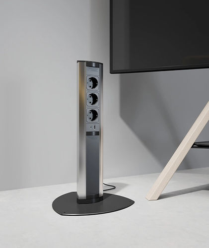 Prise de courant - VERSATOWER - ASA International Group - USB / multiple / de sol