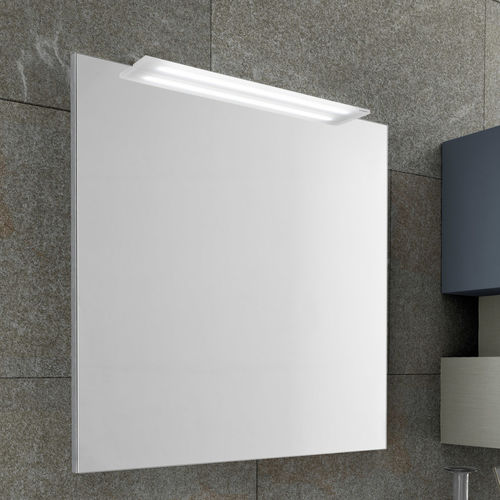 Miroir de salle de bain mural - C104 - BAXAR - contemporain / carré / lumineux (LED)