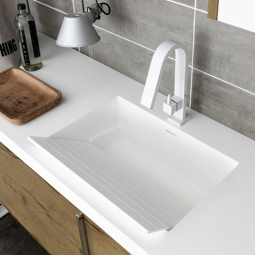 Lavabo lave-linge à encastrer - C1 - BAXAR - en céramique