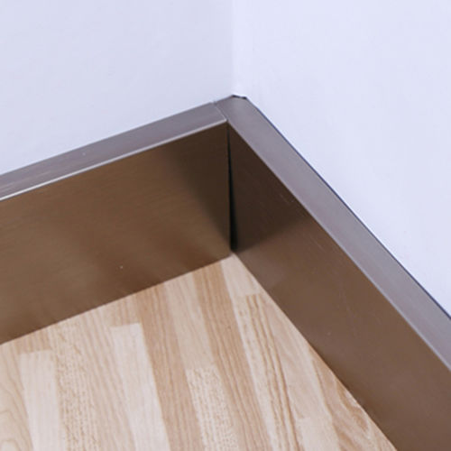 Plinthe en aluminium - Shanghai Weidan Decorative Materials Co., Ltd - pour cablage électrique