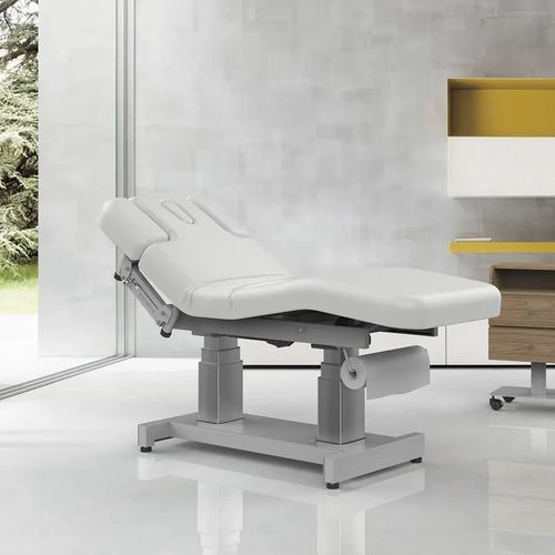 Table de massage électrique - 2266 - Silverfox Corporation Limited - en acier / en cuir / en coton