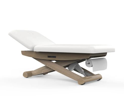 Table de massage pliante - 2256A - Silverfox Corporation Limited - en PU / en bois / à hauteur réglable