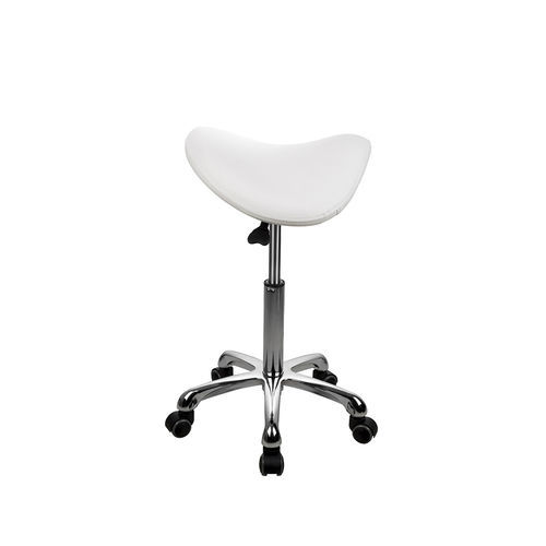 Tabouret pour salon d'esthétique - 1022A - Silverfox Corporation Limited - contemporain / en cuir / avec piètement en acier