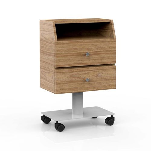 Chariot de soins - 1061 - Silverfox Corporation Limited - pour salon de coiffure / pour salon d'esthétique / en placage de bois