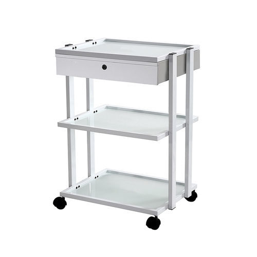 Chariot de soins - 1041A - Silverfox Corporation Limited - pour salon de coiffure / pour salon d'esthétique / en bois peint