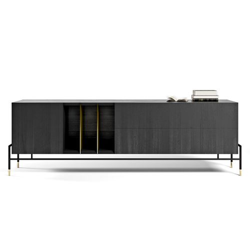 Buffet contemporain - V267 - Aston Martin - en placage de bois / en métal laqué / pour hôtel