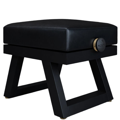 Banc de piano minimaliste - ARTHUR SIGNATURE - KAUNUS DESIGN, S.L. - en cuir / en hêtre / fait main