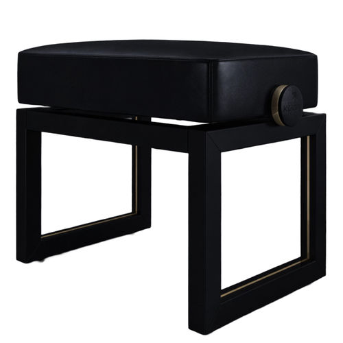 Banc de piano classique - RUFUS SIGNATURE - KAUNUS DESIGN, S.L. - en cuir / en hêtre / fait main