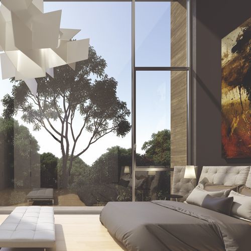 Fenêtre en aluminium - RABEL 8400 - RABEL SYSTEMS - oscillo-battante / à double vitrage / grise