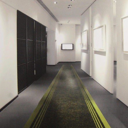 Tapis de couloir - YOUNG - ALMA CARPETS - contemporain / à rayures / en polypropylène
