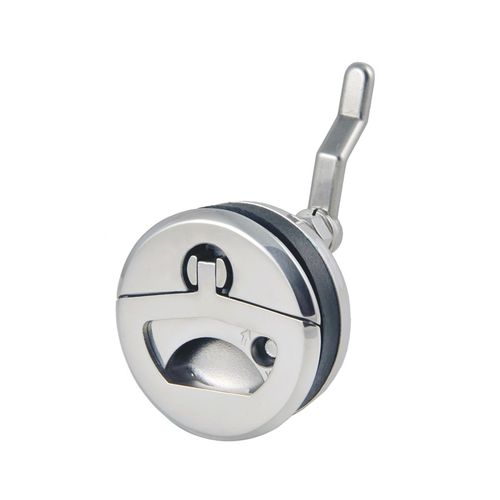 Poignée pour porte coulissante - 814731 - Marinetech Edelstahlhandel - en acier inoxydable poli / contemporaine / avec serrure intégrée