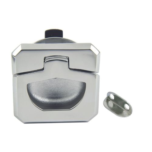 Poignée pour porte coulissante - 814739 - Marinetech Edelstahlhandel - en acier inoxydable poli / contemporaine / avec serrure intégrée
