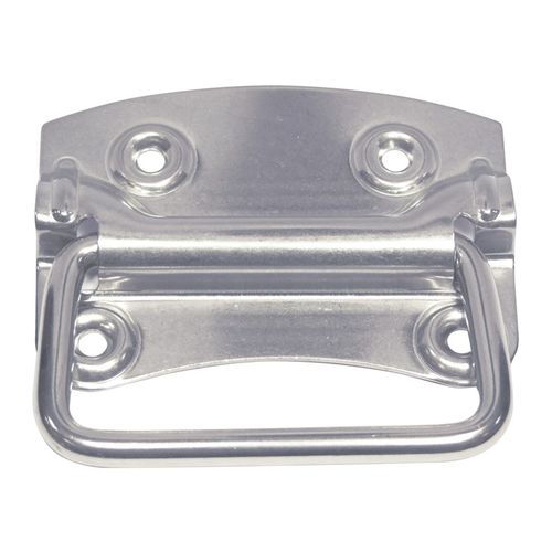 Poignée de porte - 8857 - Marinetech Edelstahlhandel - en acier inoxydable poli / contemporaine / encastrée