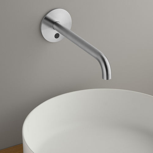 Mitigeur de vasque - QST3290 series - QTOO - mural / électronique / en acier inoxydable