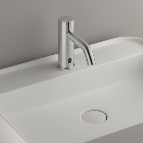 Mitigeur de vasque - QST1150 series - QTOO - à poser / électronique / en acier inoxydable