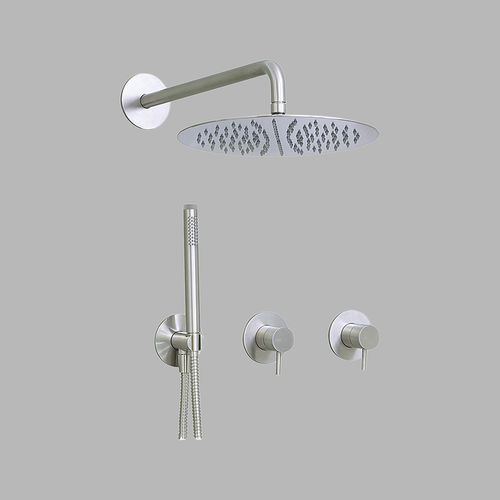 Set de douche mural - QS3300-340W series - QTOO - contemporain / professionnel / avec douche à main