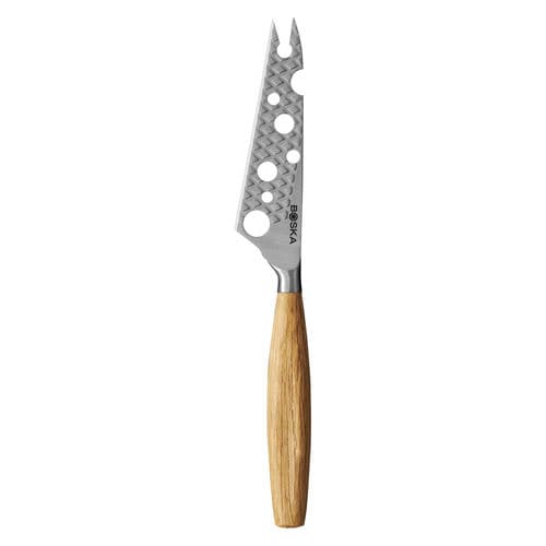 Couteau à fromage avec manche en bois - Semi Soft Oslo+ No.2 - Boska - avec lame en acier inoxydable