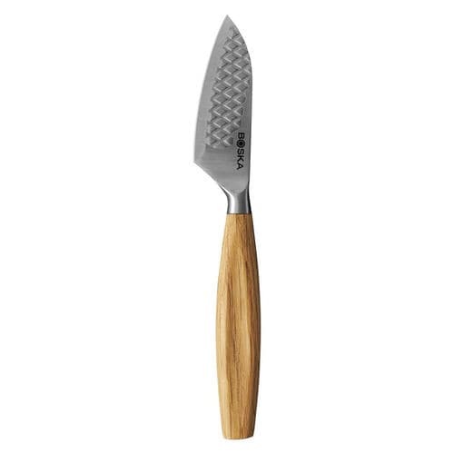 Couteau à fromage avec manche en bois - Hard Oslo+ No.5 - Boska - avec lame en acier inoxydable