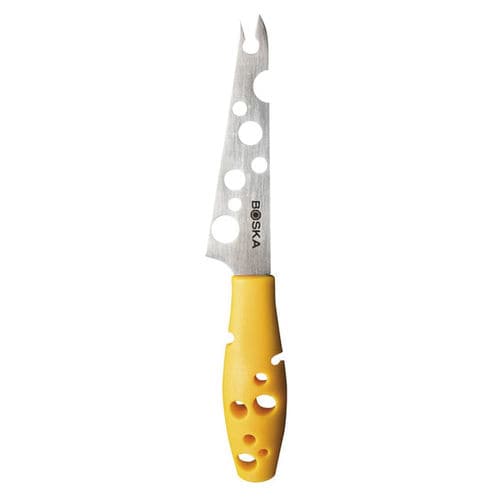 Couteau à fromage avec manche en plastique - Mini Cheesy - Boska - avec lame en acier inoxydable