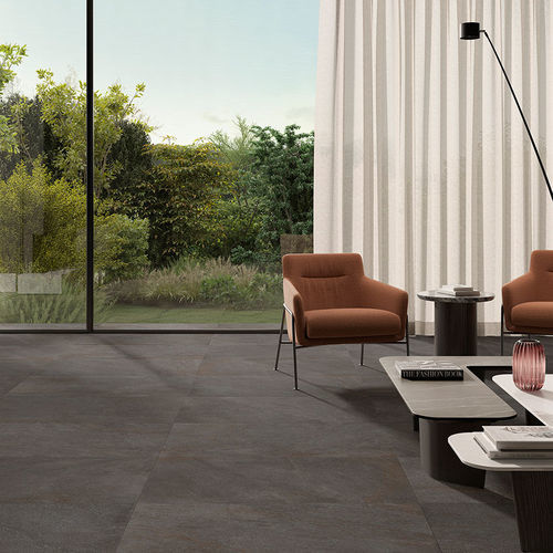 Carrelage en grès cérame - GEOSTONE  - saime - finition naturelle / finition nacré / d'intérieur