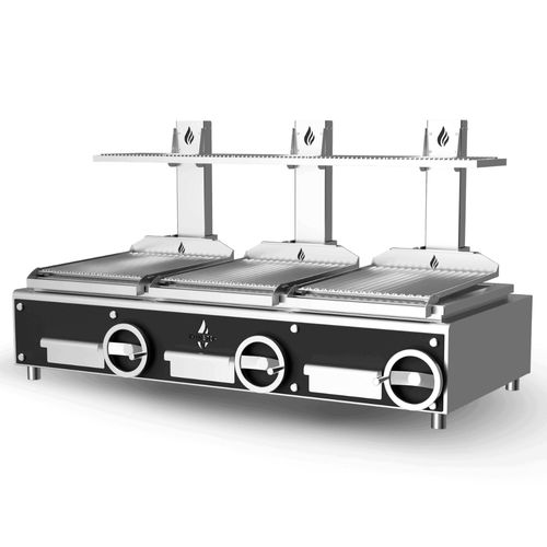 Gril à charbon - GP3G - ROASTER OVENS N´GRILLS - sur plan / pour cuisine professionnelle / en acier inox