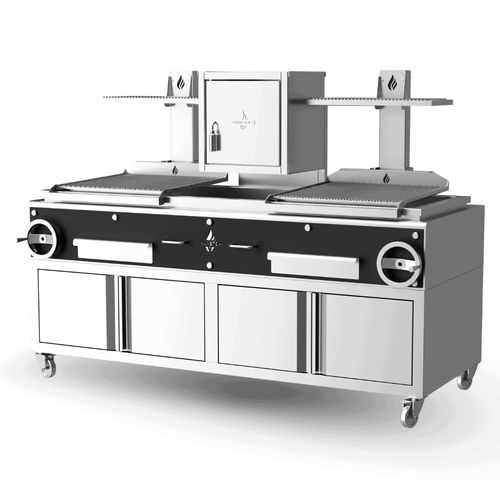 Gril à charbon - GPFS 26C - ROASTER OVENS N´GRILLS - à bois / au sol / pour cuisine professionnelle