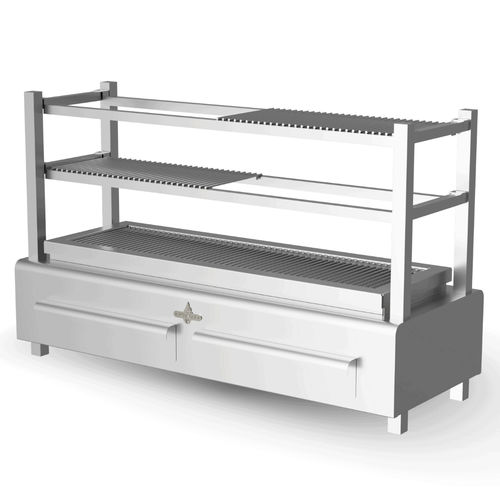 Gril à charbon - GR120B - ROASTER OVENS N´GRILLS - sur plan / au sol / pour cuisine professionnelle
