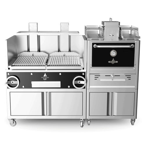 Four pour cuisine professionnelle - MU-GP2GC-R56 - ROASTER OVENS N´GRILLS - à charbon / à chariot / à air chaud