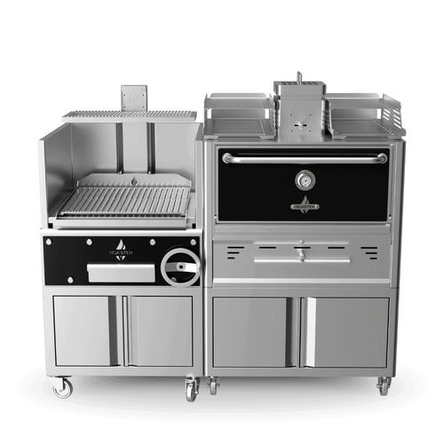 Four pour cuisine professionnelle - MU-GP1GC -R76 - ROASTER OVENS N´GRILLS - à charbon / à chariot / rôtissoire
