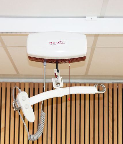 Lève-personne manuel - TRANSACTIVE - France REVAL - électrique / sur rail / adulte