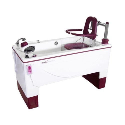 Baignoire à poser - CAPRICE - France REVAL - médicale / en polyester / contemporaine
