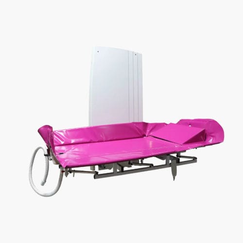 Chariot de douche pour personnes à mobilité réduite - 7734.00 - France REVAL - mural / pour adulte / à hauteur variable