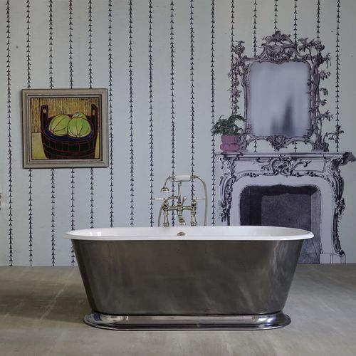 Baignoire ovale - DAD1007 - Drummonds - à poser / en fonte / double