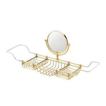 Étagère murale - DELUXE BATHRACK - Opus Bathrooms - contemporaine / en métal chromé / en laiton poli