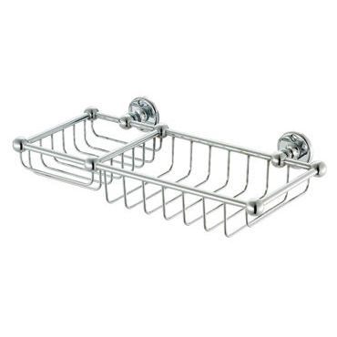 Porte-savon mural en laiton de style antique - 14 x 18 cm - Pour savon en laiton