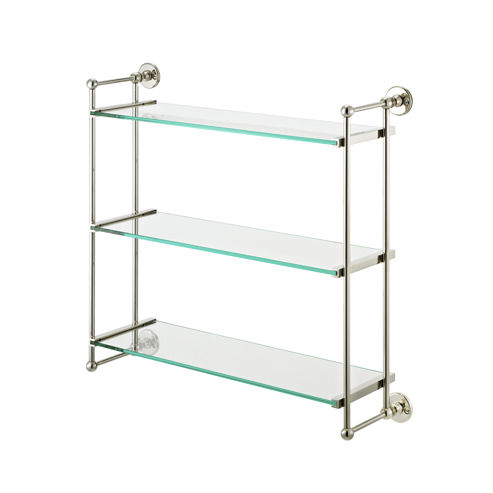 Étagère murale - THREE TIER - Opus Bathrooms - contemporaine / en verre / de salle de bain