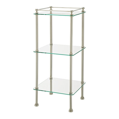 Étagère contemporaine - SQUARE - Opus Bathrooms - en verre / de salle de bain