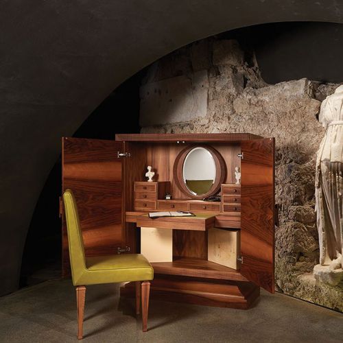 Meuble secrétaire contemporain - Nouvel Espace Furniture - en noyer / en chêne / en érable