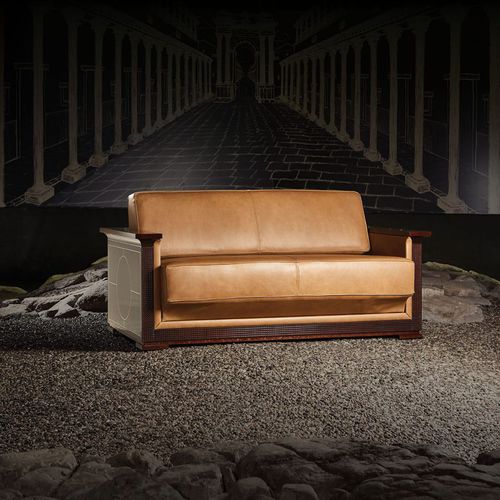 Canapé contemporain - Nouvel Espace Furniture - en velours / en coton / en cuir