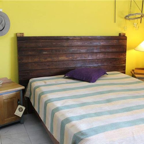 Tête de lit pour lit double - 20.66 - El roure vell - de style rustique / en bois