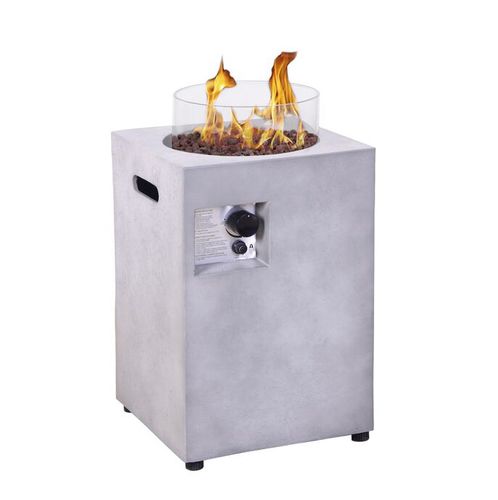 Cheminée au propane - COLUMN 40 - Xaralyn - au sol / sur pied / sans conduit