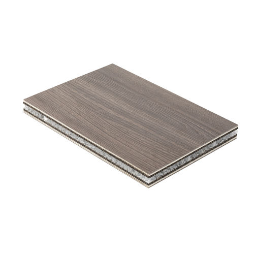 Panneau sandwich acoustique 2 faces en contreplaqué - ACOUSTREAM&trade; XR2 CL - La Boisserolle - âme en nid d'abeille en polypropylène / âme en caoutchouc / âme en liège