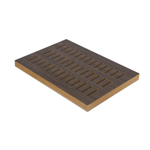 Panneau acoustique pour plafond - SONIK&trade; OB - La Boisserolle - pour mur / pour faux-plafond / MDF