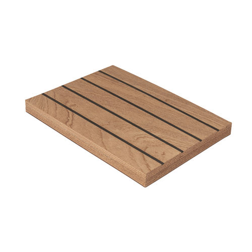 Panneau contreplaqué de construction - STREAMDECK&trade; - La Boisserolle - antidérapant / pour agencement intérieur / en sapelli