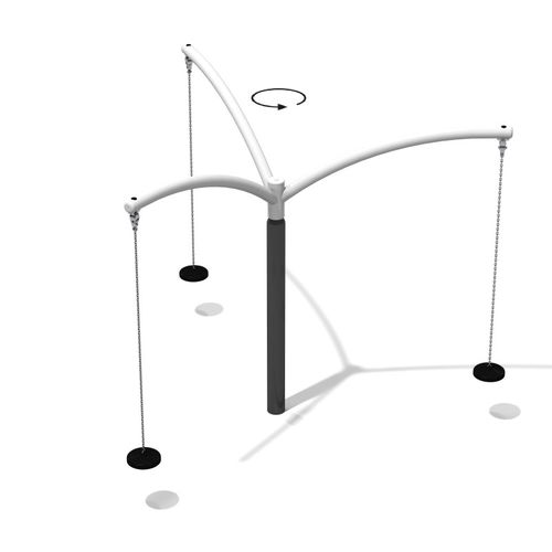 Jeu tournant pour enfant - MONSOON 3 - Inter System - pour aire de jeux