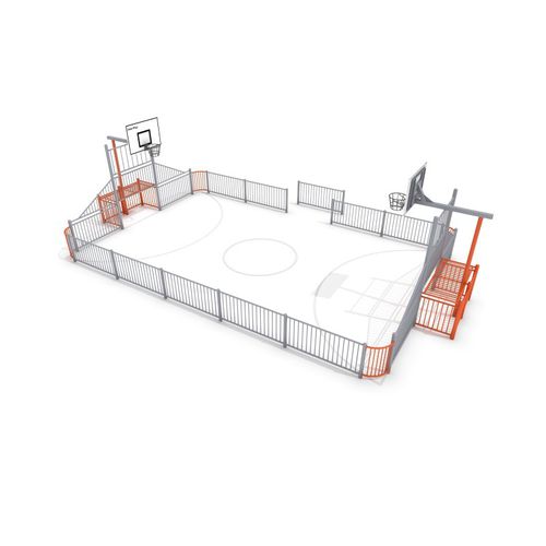 Terrain multisports pour aire de jeux - ARENA 1 - Inter System - pour collectivité