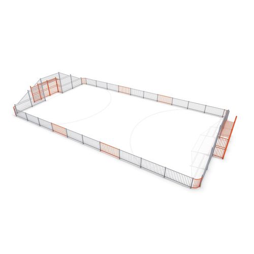Terrain de football pour espace public - ARENA 3A - Inter System - modulable pour tout-petits