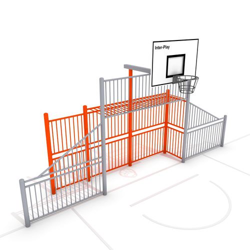 Terrain de football pour espace public - GATE 2 - Inter System - modulable pour tout-petits