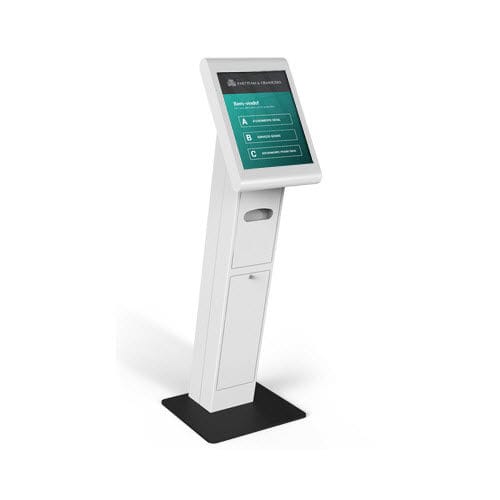 Kiosque interactif d'intérieur - QUARTZ DISPENSER - PARTTEAM & OEMKIOSKS - de gestion de file d'attente / à écran tactile multitouche