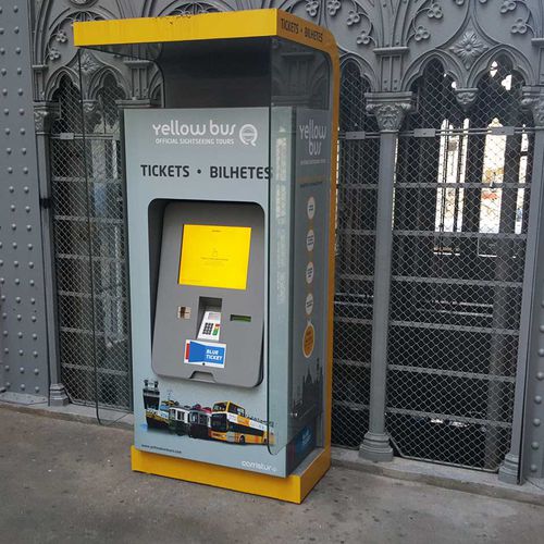 Kiosque interactif multimédia - TVM - PARTTEAM & OEMKIOSKS - d'extérieur / à écran tactile multitouche